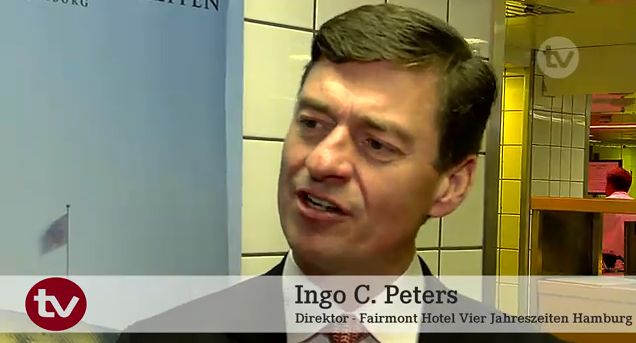 Ingo Peters, Generaldirektor des Fairmont Hotel Vier Jahreszeiten Hamburg