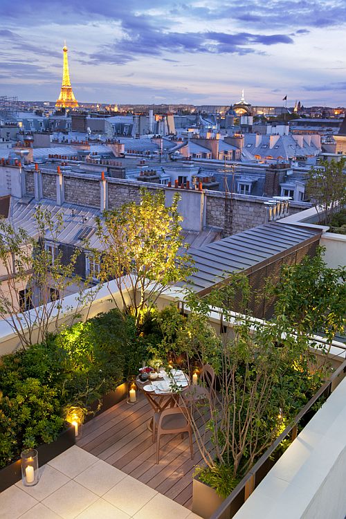 Mandarin Oriental Paris - Terrasse