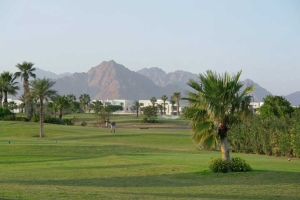 Golfplatz des Maritim Jolie Ville Golf & Resort,Sharm El Sheikh, Ägypten