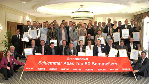 Schlemmer Atlas Top 50 Sommeliers 2012