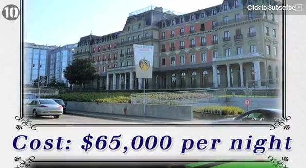 Hotel President Wilson Geneva - teuerste Suite der Welt