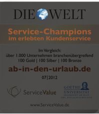 ab-in-den-urlaub.de - Service-Champion Gold