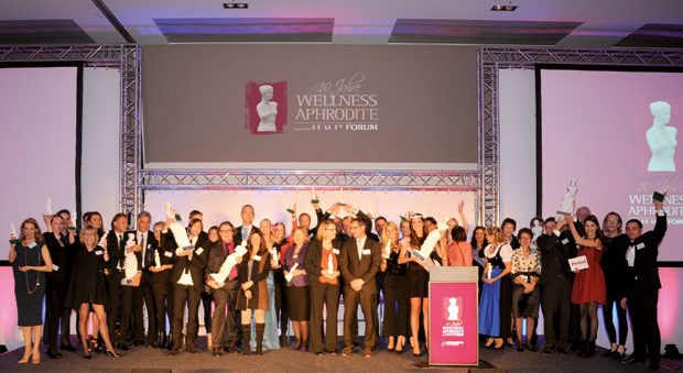 Die besten Wellnesshotels: Die bedeutende Branchenauszeichnung "Wellness Aphrodite 2012" wurden zum bereits zehnten Mal verliehen