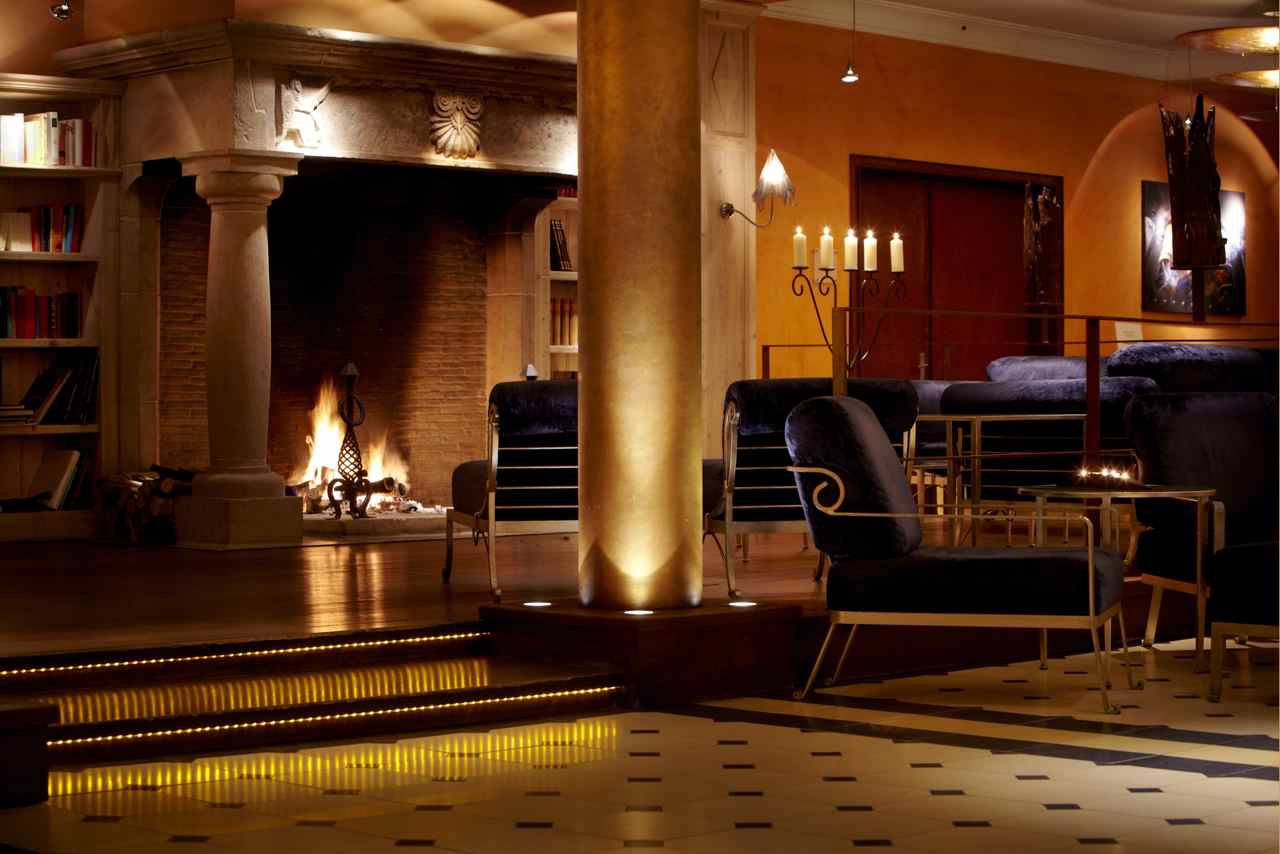 Hotel Lenkerhof - Bar-Cheminée