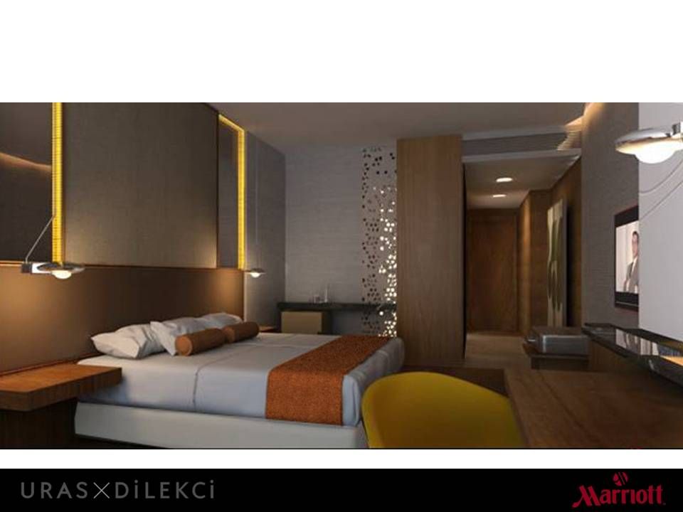 Hotelzimmer des Marriott Sisli Hotel Istanbul