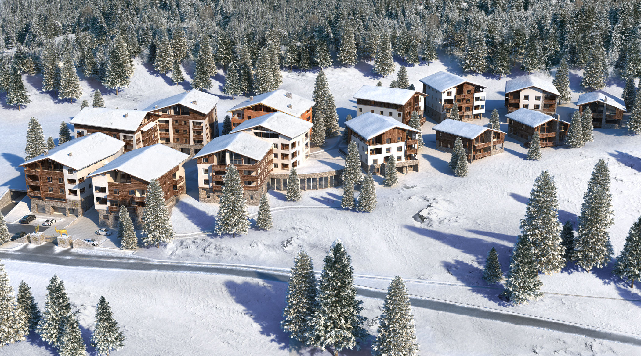 Privà Alpine Lodge in Lenzerheide: Eröffnung ist Mitte 2013