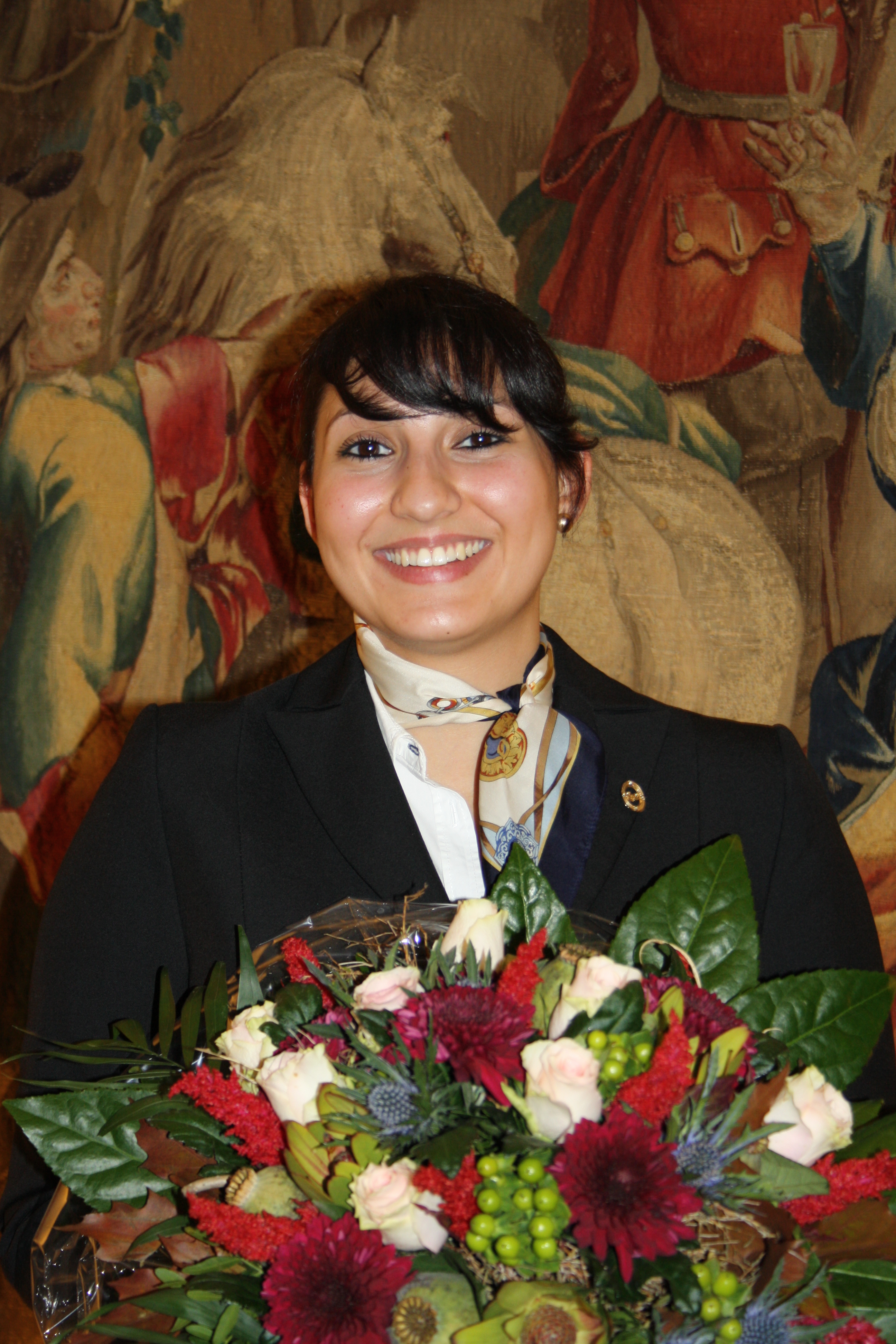 Rezeptionistin des Jahres 2012: Rima Barakat aus dem Excelsior Ernst Hotel in Köln