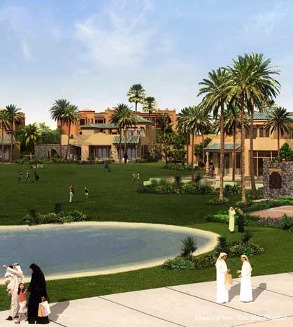 Ritz Carlton Marassi Beach Resort nahe El Alamein in Äygpten: Mit 1,75 Milliarden US-Dollar eines der teuersten Hotelprojekte