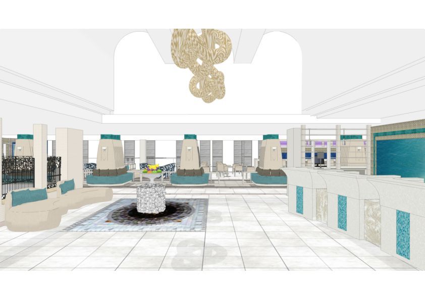 Herods Dead Sea Hotel & Spa - Designkonzept von Andreas Neudahm (Grafik: Neudahm Interior Design)