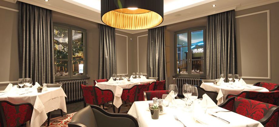 Fine-Dining-Restaurant "La Donati" im Le Clervaux Boutique & Design Hotel in Luxemburg