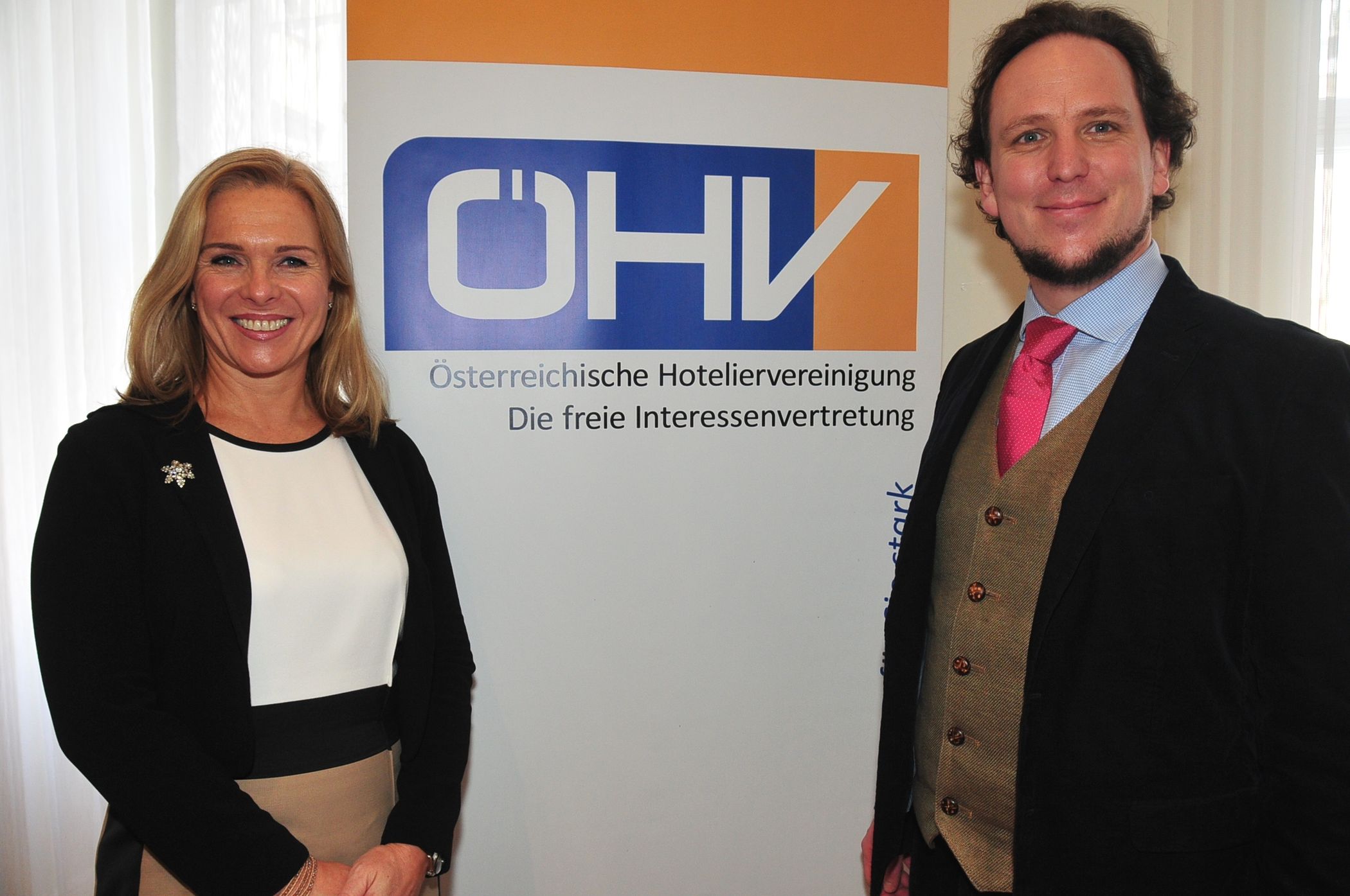 Die Österreichische Hoteliervereinigung hat eine neue Führung mit Michaela Reitterer und Gregor Hoch an der Spitze gewählt (Foto: fotodienst.at/S. Renlom)