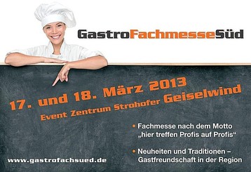 Gastro Fachmesse Süd 2013 Geiselwind