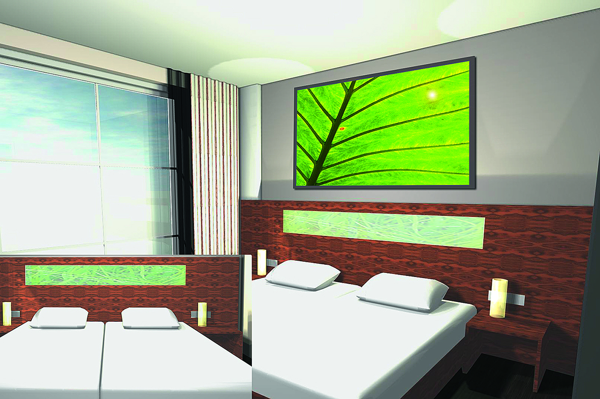 Doppelzimmer im Smart Stay Hotel Berlin City - Eröffnung ist im Sommer 2013