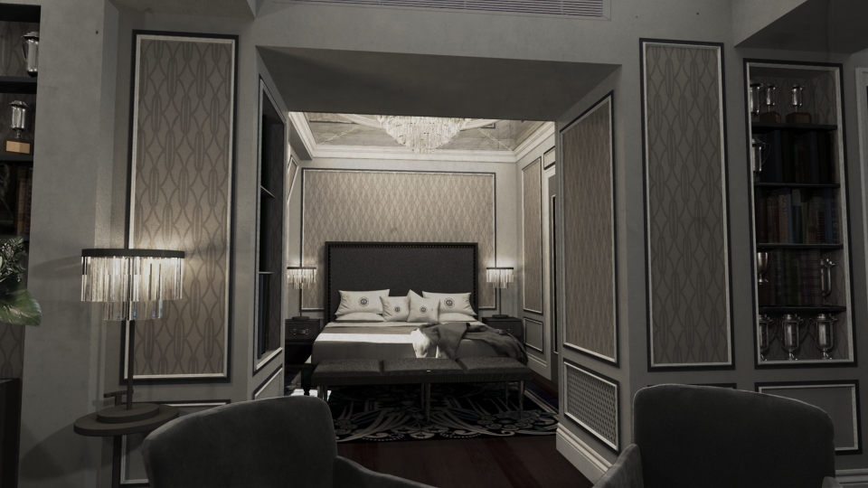 The Plaza - Fitzgerald Suite - Bedroom