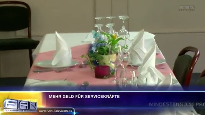 Bremen: Mehr Geld für Beschäftigte im Gastgewerbe - Report bei HOTELIER TV: 