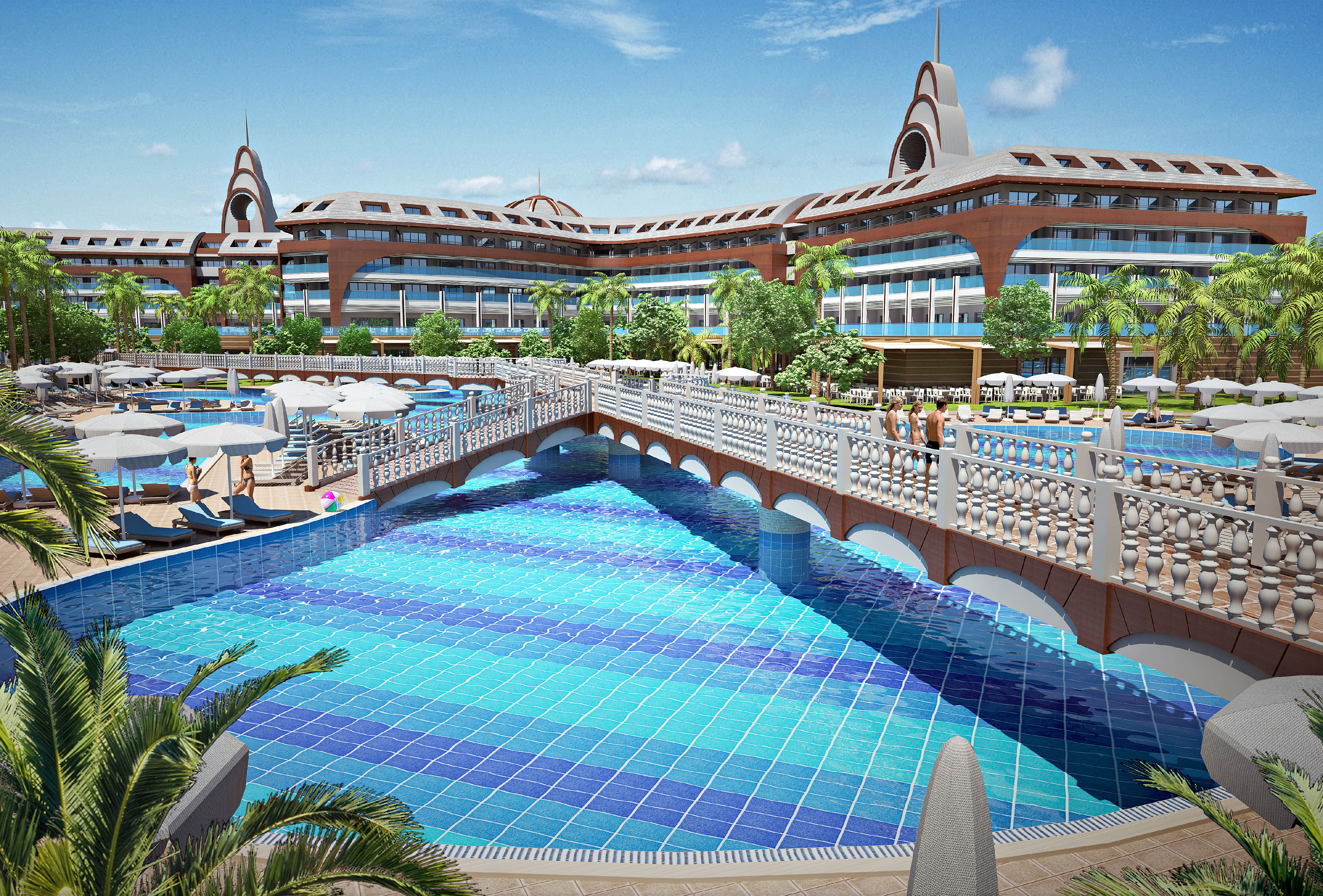 Der neu gebaute Club Magic Life Jacaranda Imperial ist der fünfte Club der TUI Hotelmarke in der Türkei