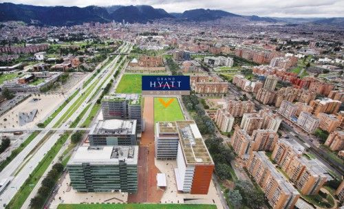 Grand Hyatt in Bogotá in Kolumbien: 297 Zimmer ab mindestens 44 Quadratmetern Größe (inkl. 54 Suiten), 2 Restaurants, Patisserie, Pool, Luxus-Spa, Meeting-Räume & Ballroom - Eröffnung ist Anfang 2015