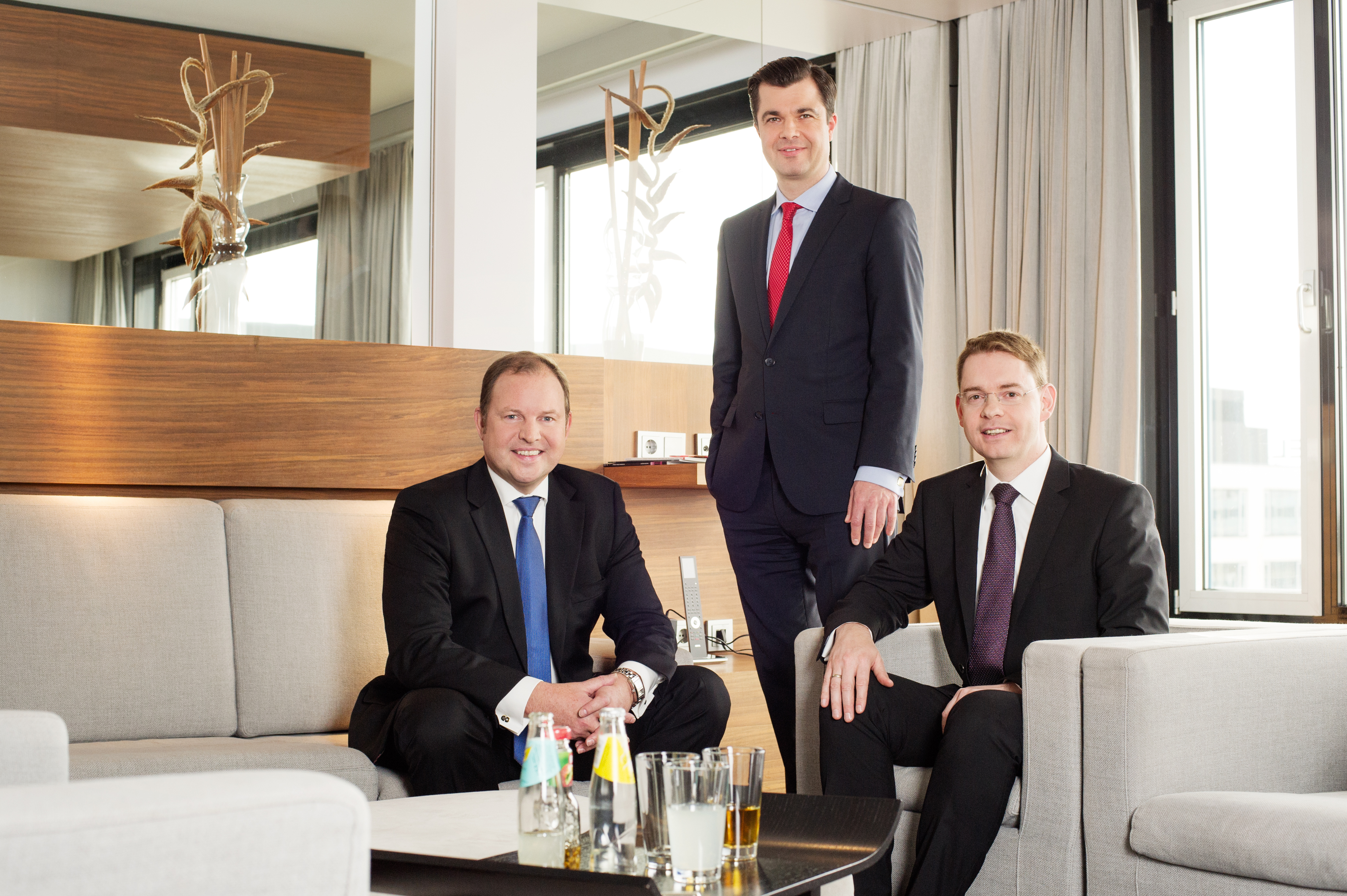 Top-Steuerberater 2014: Marc Müller, Erich Nagl und Andreas Popp von ETL Adhoga (Foto: ETL)