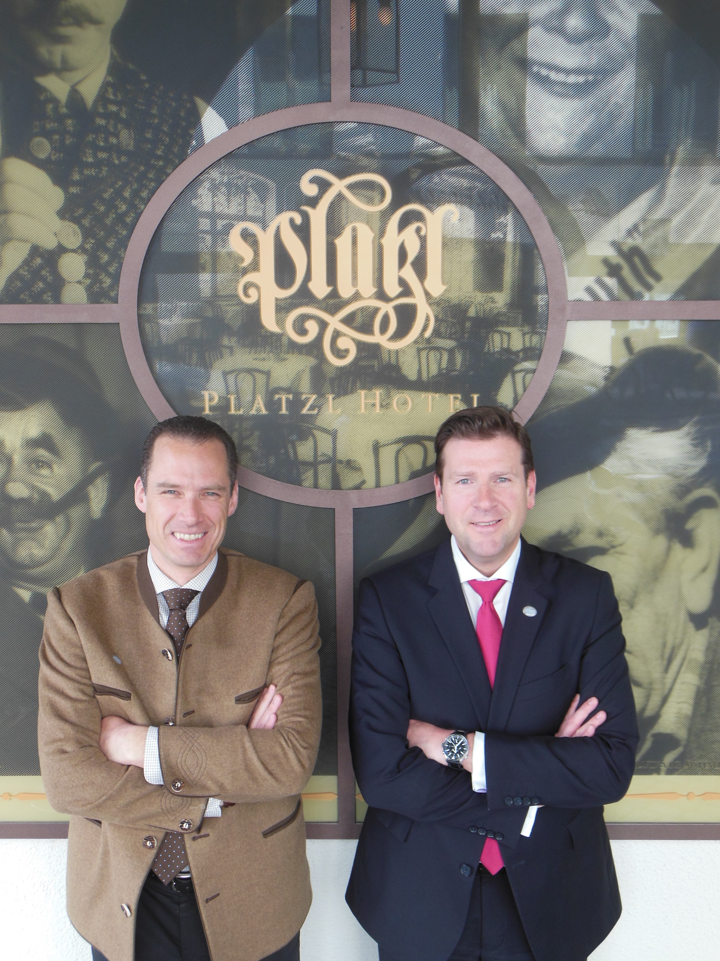 Neue Führung im Platzl Hotel München: Direktor Heiko Buchta (rechts) und Geschäftsführer Peter Inselkammer