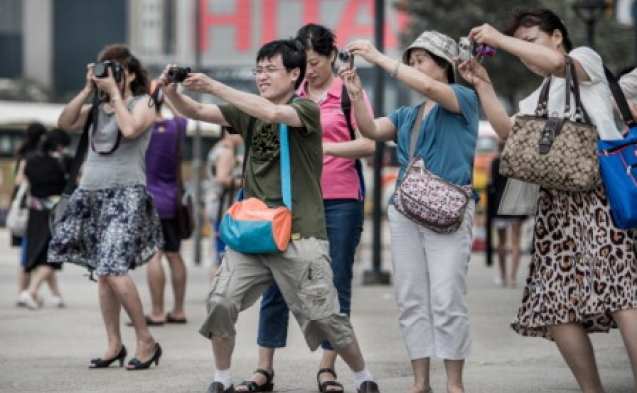 China Chinesische Touristen