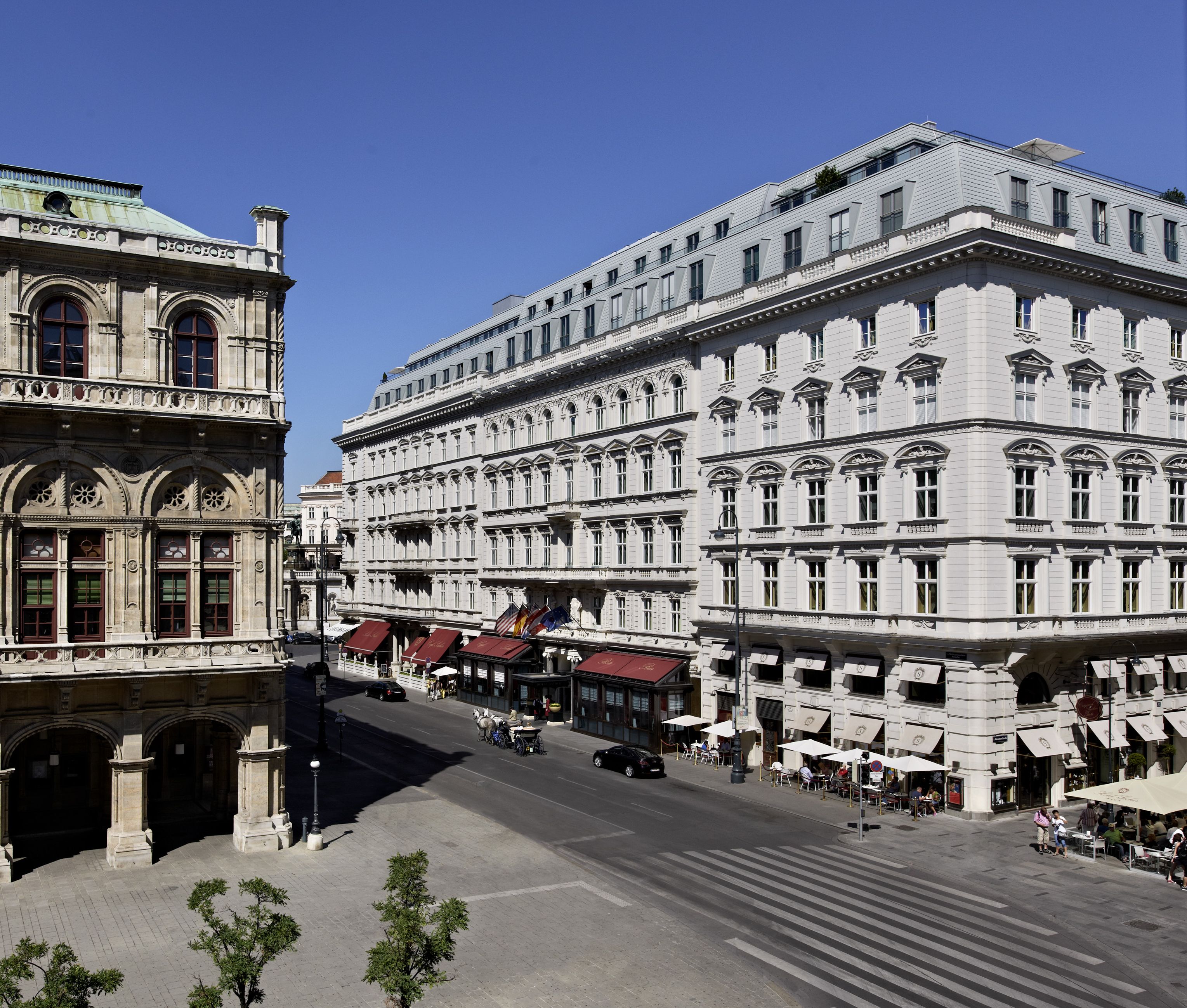Hotel Sacher Vienna - Facade